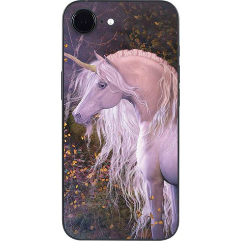 Autumn Glow Unicorn by Laurie Prindle iPhone 16e Skin